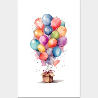 balloon bouquet Posters and Art